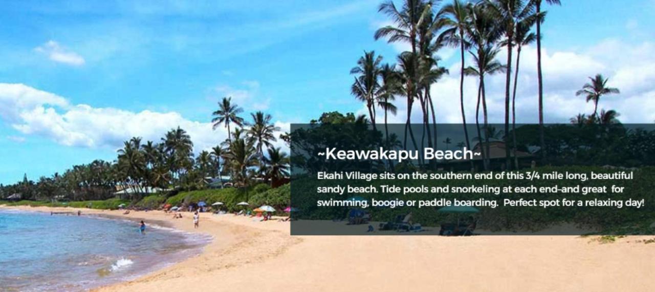 ويليا 9B Ekahi Village-Studio Bath, Garden View - 1 Minute Stroll To Beach! المظهر الخارجي الصورة